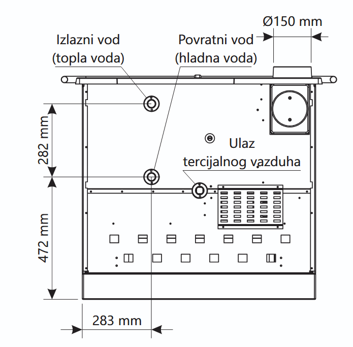 zapojenie teplovodného sporáka na drevo