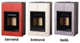 teplovodné krbové kachle HS Flamingo Aquaflam Vario Saporo - hnedá 11/5 kW