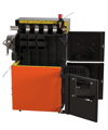Liatinový kotol KOMBI PACK 4 - Pelet 24 kW