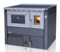 piec kuchenny na drewno do CO Senko C-25 antracyt