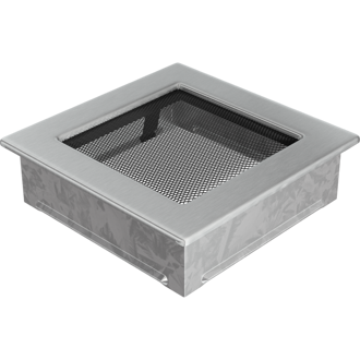 krbová mriežka 17x17 matná nerez