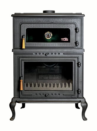 liatinové kachle SALFORD s integrovanou trúbou
