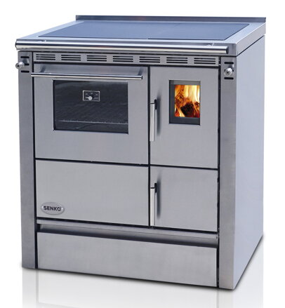 sporák na drevo Senko SG-75 inox