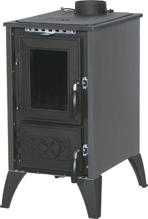 sporákové kachle 806 IGLO, 9 kW, liatina, čierne