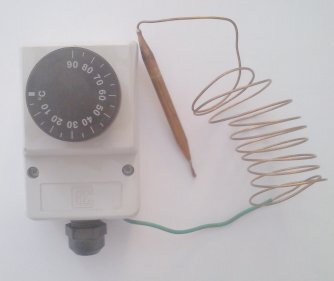 termostatický automatický spínač čerpadla