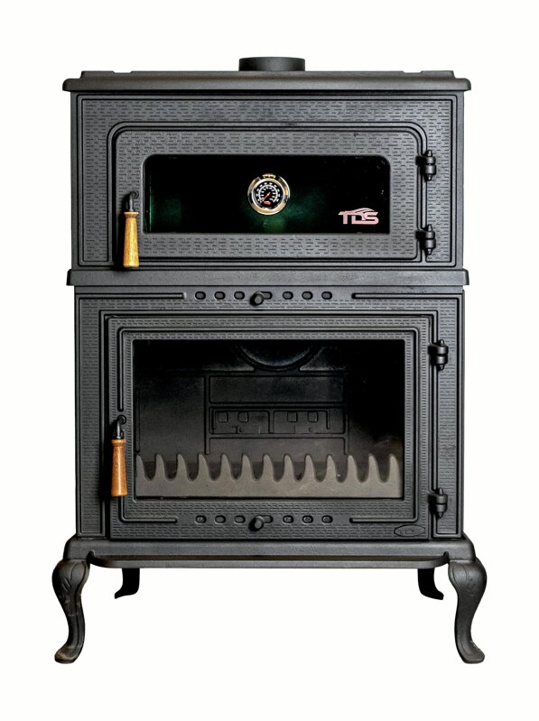 liatinové kachle SALFORD s integrovanou trúbou